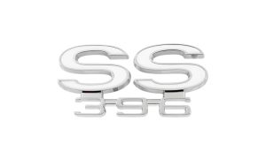 1966 Chevrolet Chevelle Rear Body Emblem