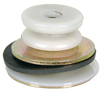 1967-1969 Chevrolet|Pontiac Camaro|Chevelle|Firebird|Trans Am Quarter Window Roller Assbly-CHQW-060