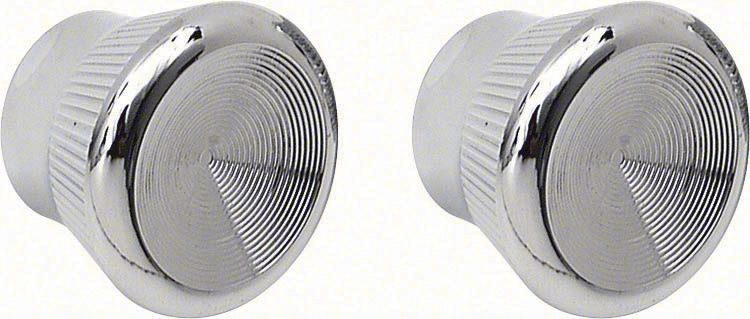 1967-1969 Pontiac Firebird Radio Knobs 2 Piece Kit Tuning/Volume-OERK-9786795