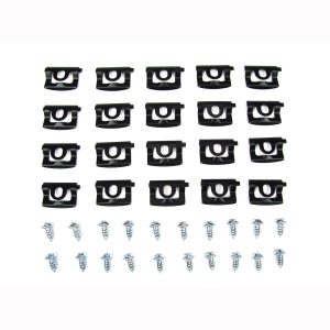 1968-1970 Dodge Charger Rear Window Molding Clip 40 PC Kit-PCK-4051-68