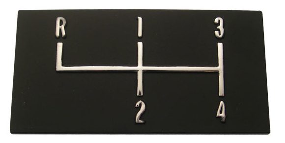 1968-1972 Chevrolet Chevelle|Monte Carlo Console Shift Plate