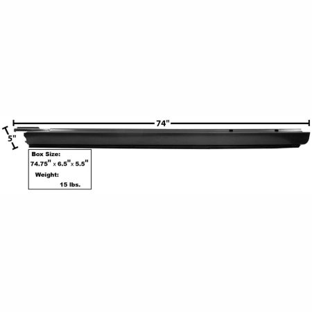 1968-1972 Chevy El Camino Rocker Panel Driver Side (LH)