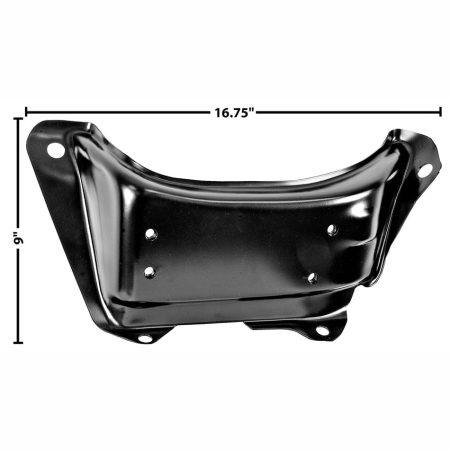 1968-1972 Chevy Nova Bumper Rear Bracket Driver Side (LH)