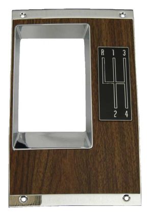 1968 Chevrolet Camaro Console Shift Plate