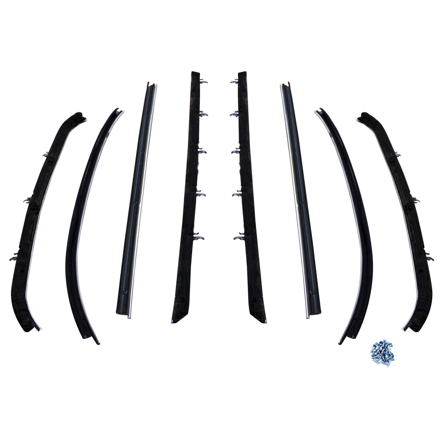 1968 Chevrolet Chevelle 2DR hardtop Window sweeper 8pc Kit-MMPWC2003-25
