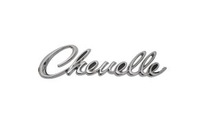 1968 Chevrolet Chevelle Rear Body Emblem