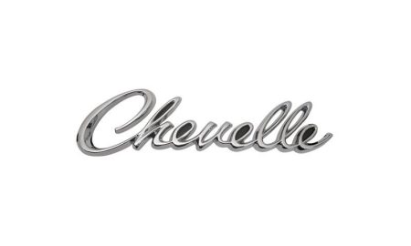 1968 Chevrolet Chevelle Rear Body Emblem
