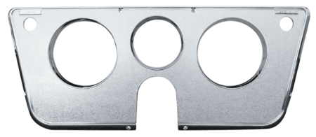 1969-1972 Chevy/GMC Pickup 3 HOLE DASH BEZEL (CHROME)-DYN1146F