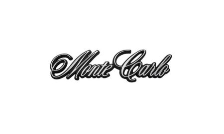 1970-1971 Chevrolet Monte Carlo Rear Body Emblem