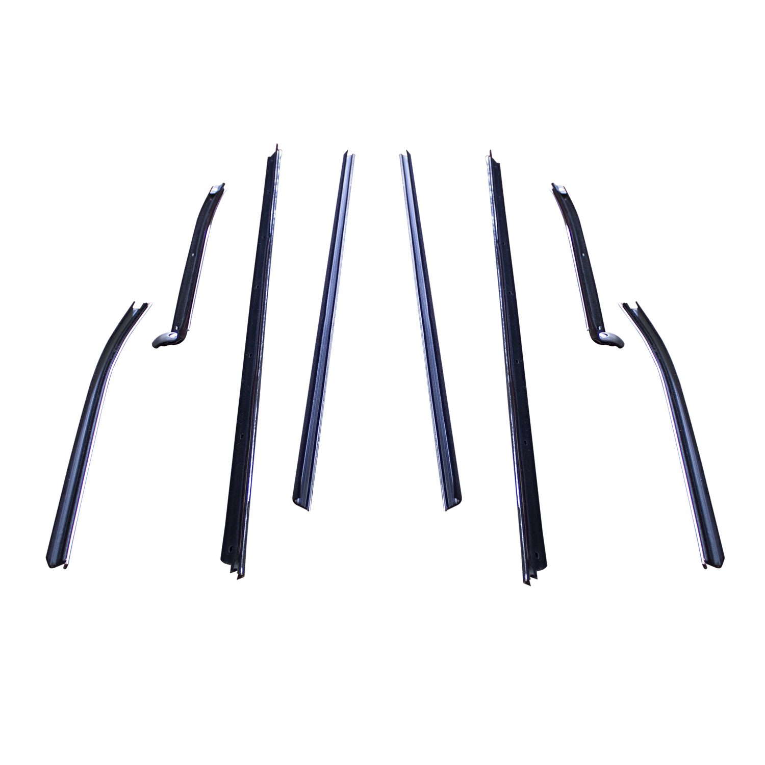1970-1972 Chevrolet Chevelle Convertible Window sweeper 8pc Kit-MMPWC2003-32