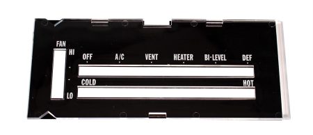 1973 Chevrolet Camaro Heater Control Lens