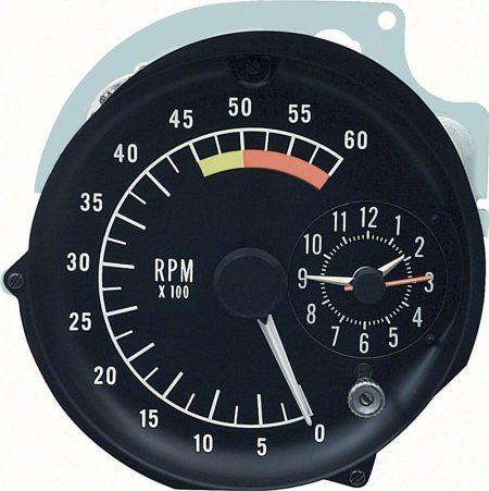1976-1978 Pontiac Firebird Tachometer/Clock Assbly-OERK-5659065