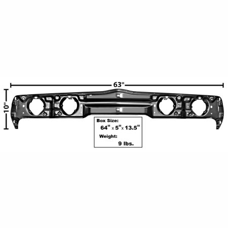 1979-1981 Pontiac Trans Am Headlamp Backing Support Panel