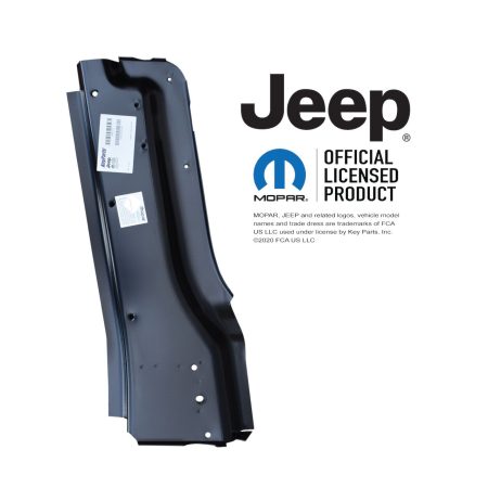 1981-1995 Jeep CJ7|YJ Wrangler Side Panel support Assembly Driver Side-0480-213