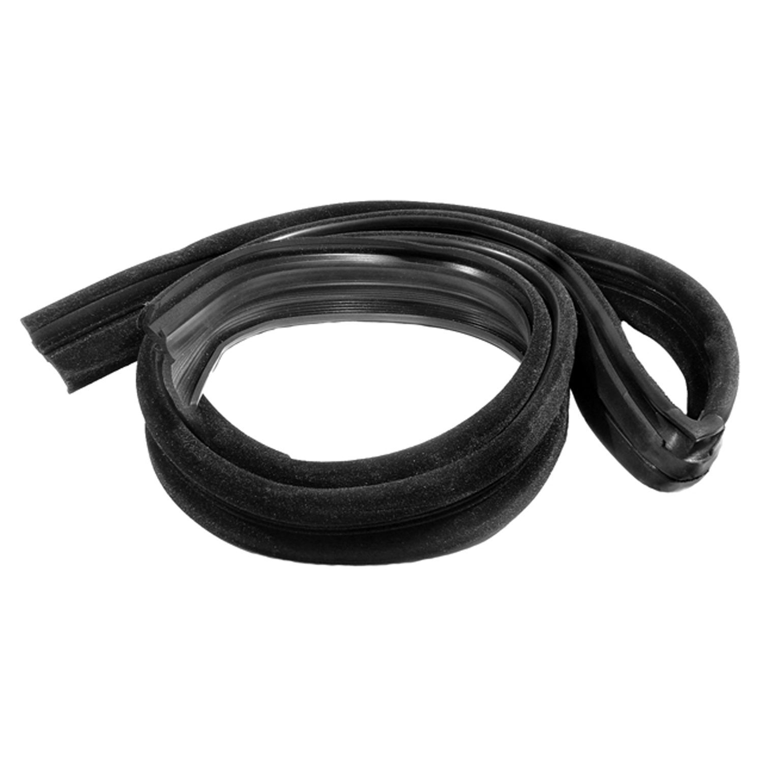 1983-1993 Ford Mustang Flocked Window Channel-MMPIS-WC6600-20