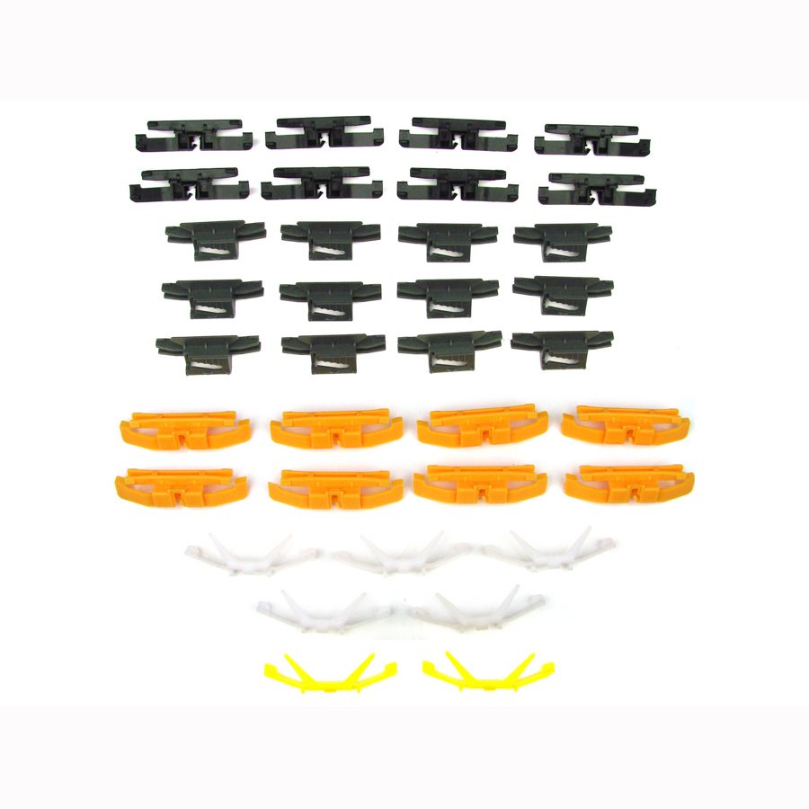 1993-2001 Subaru Impreza 35 PC Windshield Molding Clip Kit-PCK-741-93-CS