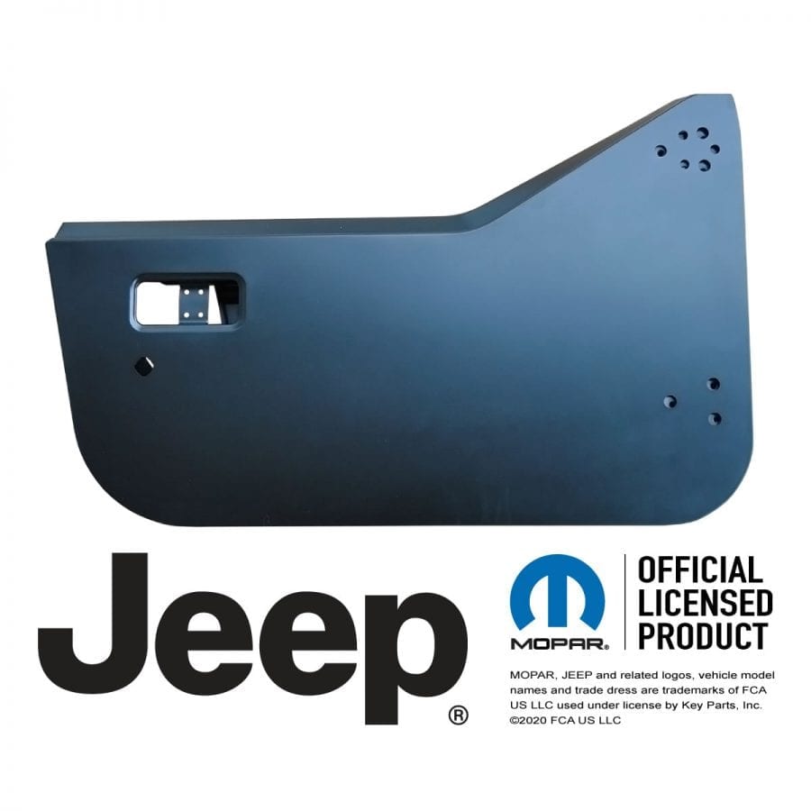 1997-2002 Jeep Wrangler Half Door Shell Passengers Side