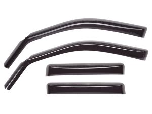 2000-2006 Chevrolet| GMC| Cadillac Tahoe| Yukon| Escalade WeatherTech Front and Rear Side Window Deflectors-Dark Smoke-84184-WT