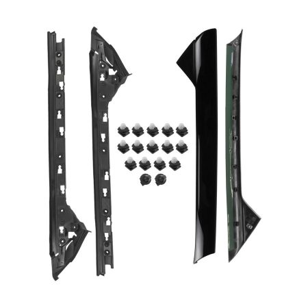 2011-2019 Ford Explorer Windshield Side Molding Kit-WKTD1843