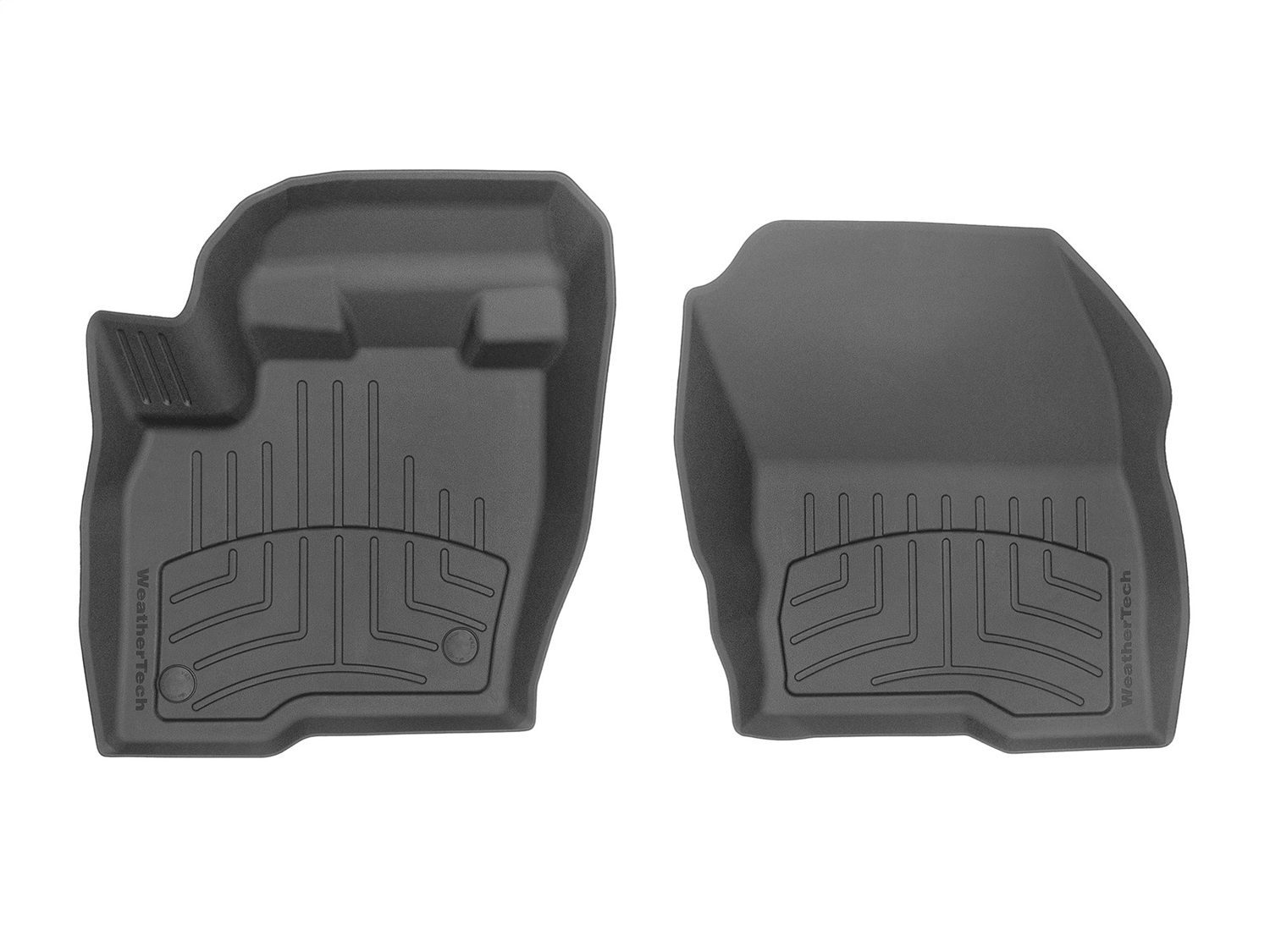 2015-2024 Ford Edge WeatherTech Front Floorliner HP-Black-448151IM-WT