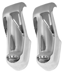 GM Pickup Chrome Front Bumper Guards Pair image .jpeg