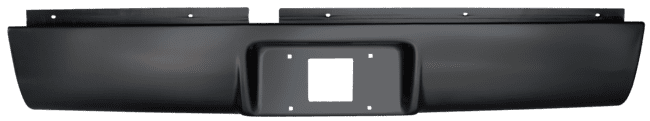 Chevy S Fleetside Pickup Rear Roll Pan w License Plate image .png