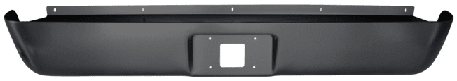 Chevy Silverado New Body Style Fleetside Pickup Rear Roll Pan w License Plate image .png