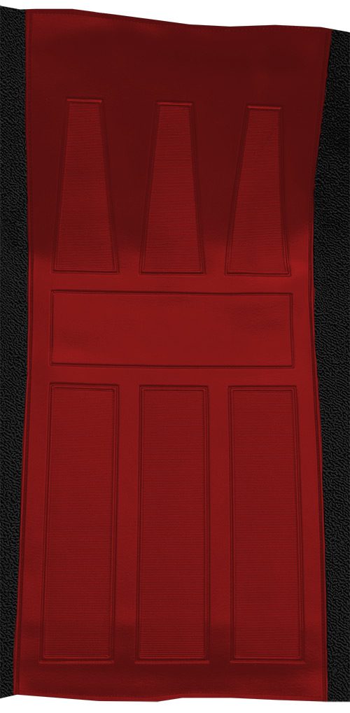 1969-1971 Ford Torino GT Auto with 2 Red Inserts Flooring insert