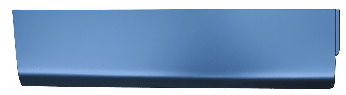 2004-2014 Ford F150 Crew Cab Pickup Rear Lower Door Skin, Passenger Side