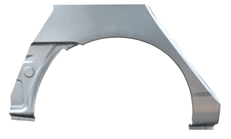 2003-2008 Toyota Corolla Sedan Rear Wheel Arch, Passenger Side