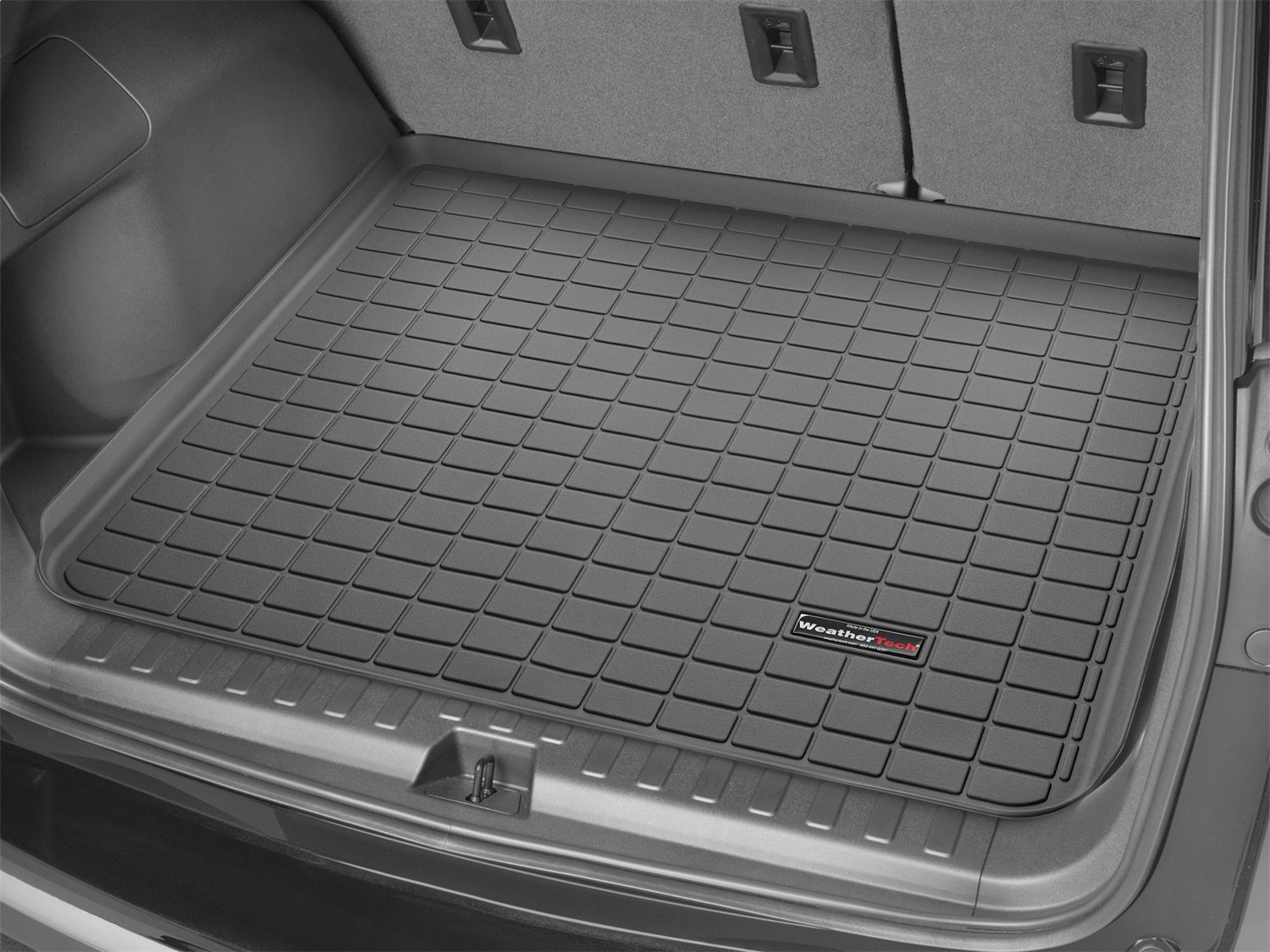 2018-2024 Jeep Wrangler WeatherTech Cargo Liners-Black-401198-WT