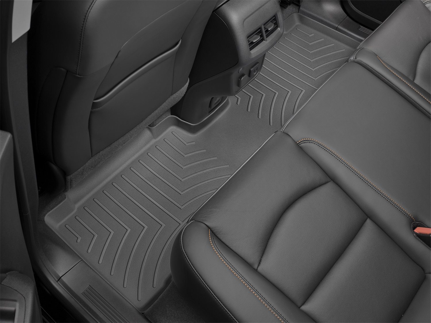 2019-2025 Ram 1500 WeatherTech Rear Floorliner-Black-4414283-WT