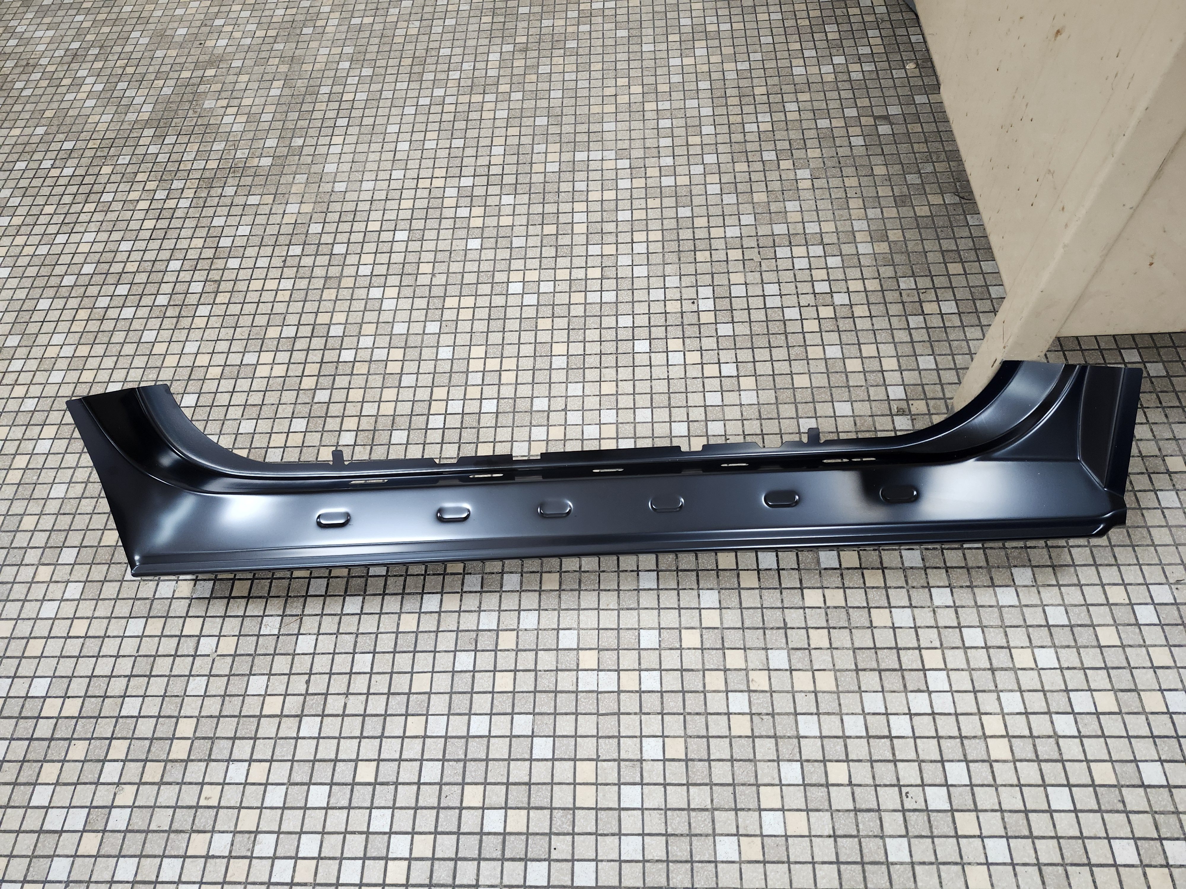 1997-2004 Ford F150 and F250LD Pickup Front Rocker Panel w/o Molding Holes, Passenger Side-1984-106