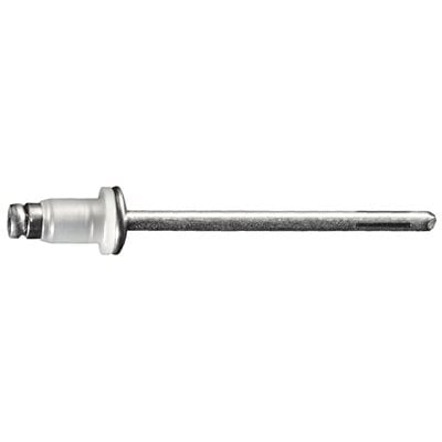 3.2mm Aluminum Rivet w/Seal 6mm Flange 4mm Hole-WF55640-P