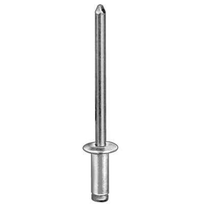3/16" Aluminum Rivet Dome Head Grip to 1/8"-WF53180-P