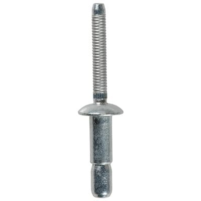 4.8mm Aluminum Mono Rivet Dome Flange Grip to 6mm - PK 25-WF55754