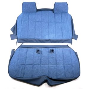 1989-1995 Toyota Pickup Truck Bench Seat Upholstery Kit, Integrated Headrests, 6.5" Notch At Shifter, Seat Belt Pass Thru's-50226