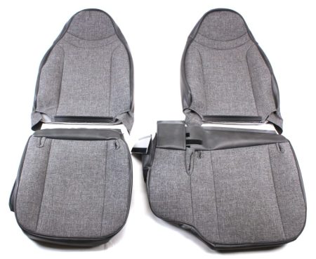 1998-2002 Ford Ranger Pickup 60/40 Seat Cover with Seat Belt Pass Through and No Cup Holder Console, Closed Back