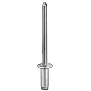5/32" Steel Rivet Dome Head Grip to 1/4"-WF50140-P