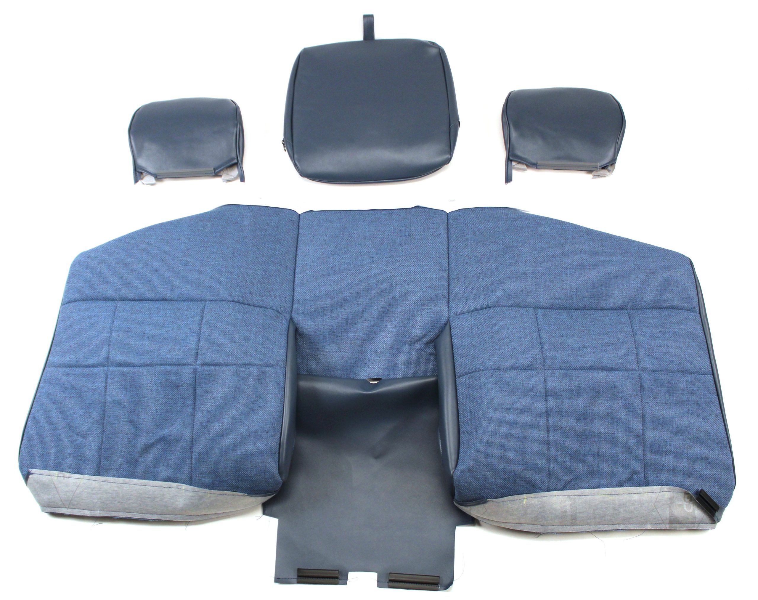 1992-1996 Ford Pickup Bench Seat Cover Kit with Folding Armrest and Separate Headrests, Open Back - Image 7