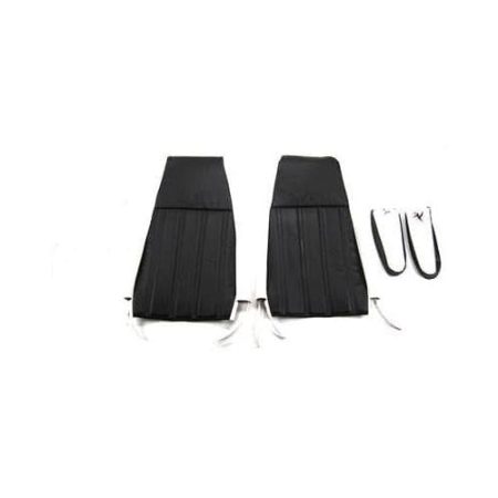 1981-1991 Chevy / GMC Suburban and Blazer High Back Bucket Seat Cover kit with 1 Armrest, Closed Back