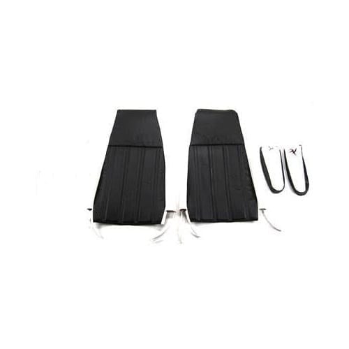 1981-1991 Chevy / GMC Suburban and Blazer High Back Bucket Seat Cover kit with 1 Armrest, Closed Back