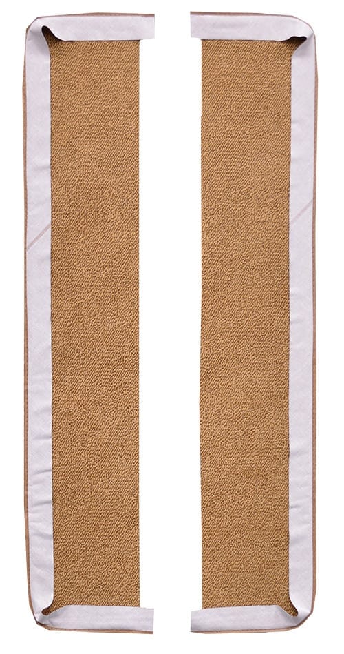 Door Panel 1960 Pontiac Bonneville Door Panel Inserts without Cardboard 2pc Loop-17510 top