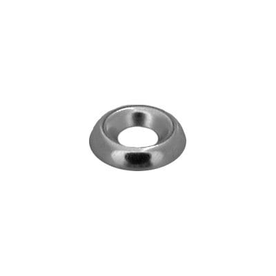 Finish Washer Countersunk Chrome Pltd # 12 Screw - PK 100-WF76846