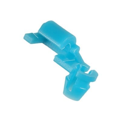 Lock Rod Clip Plastic Right Black Nylon 4mm Rod 6mm Hole - PK 25-WF49324