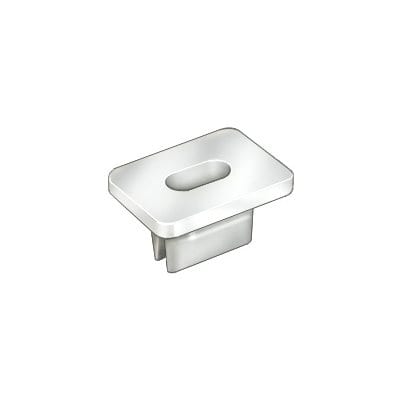 Nylon Nut #6 Screw Hole-6x10mm Rectangular-WF34590-P
