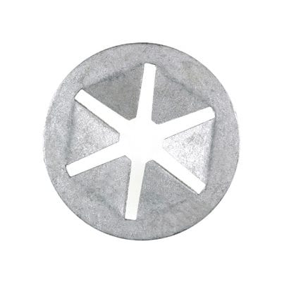 Push Nut 6mm Unthreaded  Shaft- 24mm O.D. - PK 50-WF48345