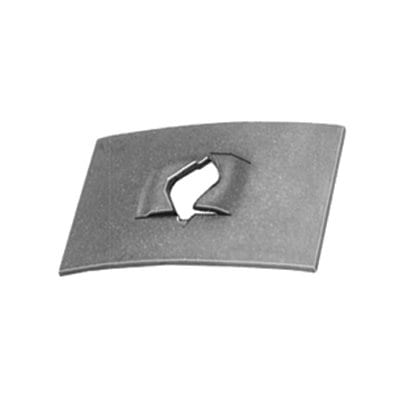 Push-On Retainer Flat Nut #10 Screw - PK 100-WF48086
