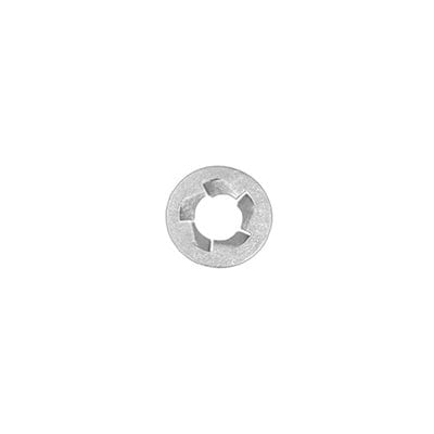 Push-On Retainer Unthreaded  Shaft #6 Screw - PK 100-WF48216