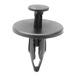 Push Pin Rivet 8mm Hole-25mm W/No Shoulder Black-WF46140-P